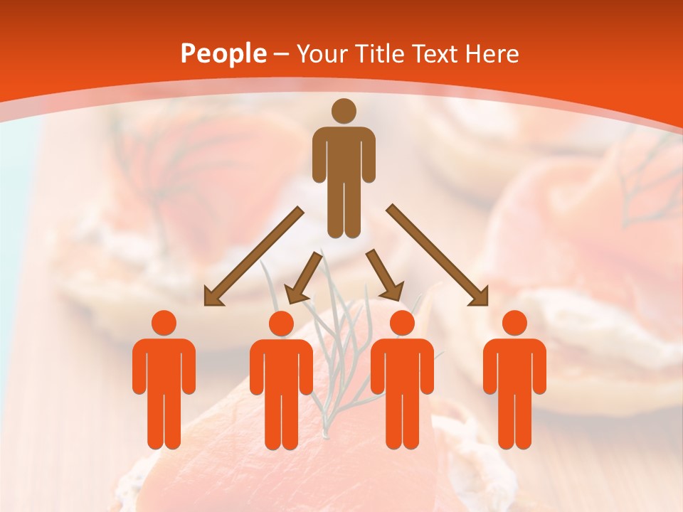 Snack Blini Food PowerPoint Template