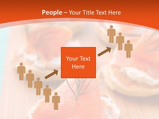 Snack Blini Food PowerPoint Template