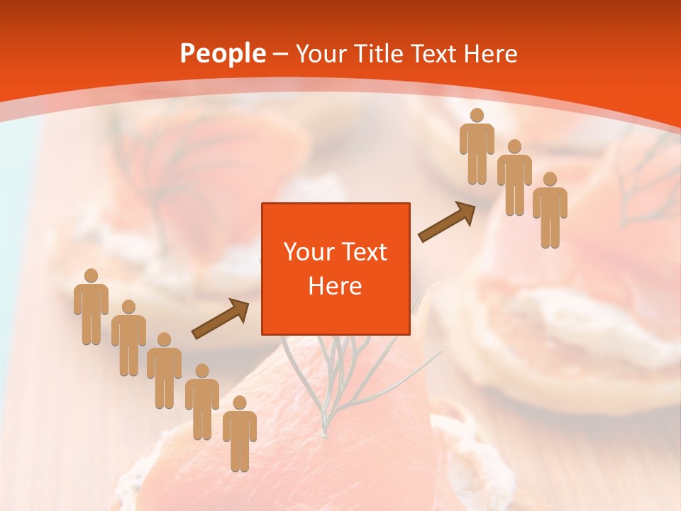 Snack Blini Food PowerPoint Template