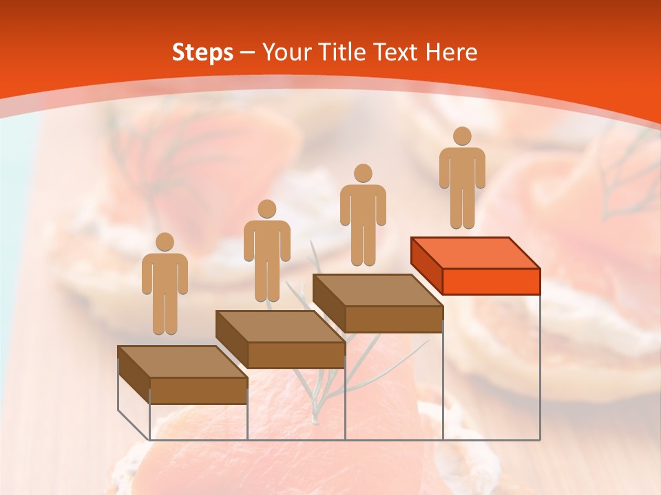 Snack Blini Food PowerPoint Template