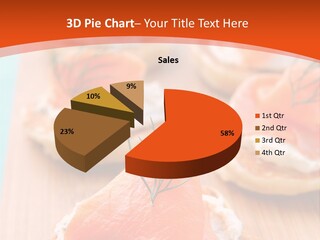 Snack Blini Food PowerPoint Template