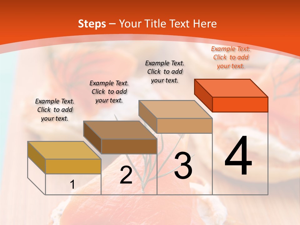Snack Blini Food PowerPoint Template