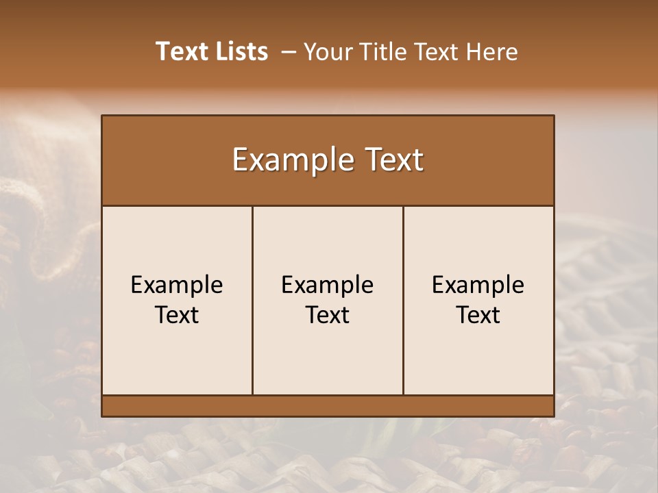 Black Mug Textile PowerPoint Template