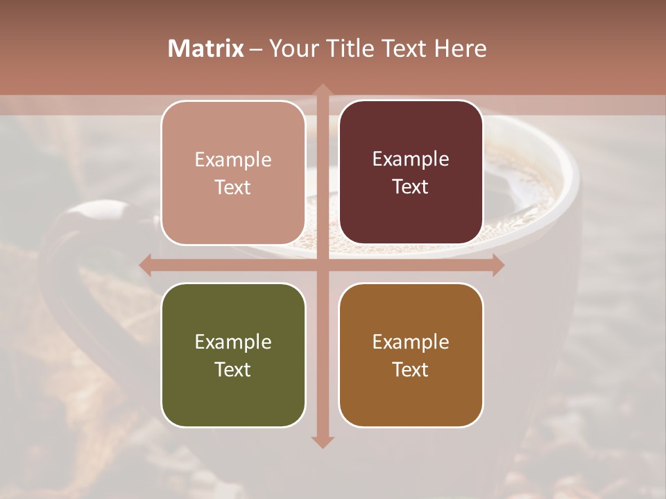 Retro Green Textile PowerPoint Template