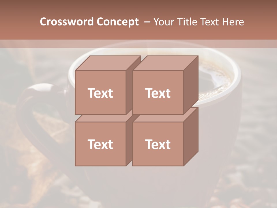 Retro Green Textile PowerPoint Template