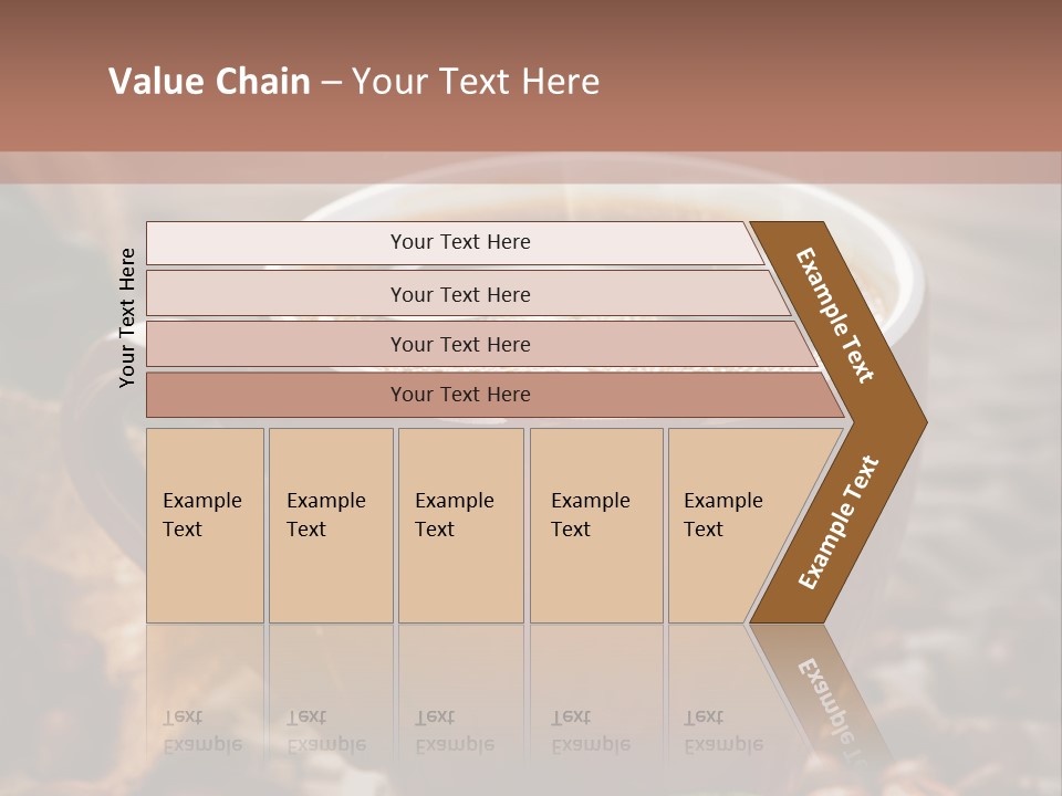 Retro Green Textile PowerPoint Template