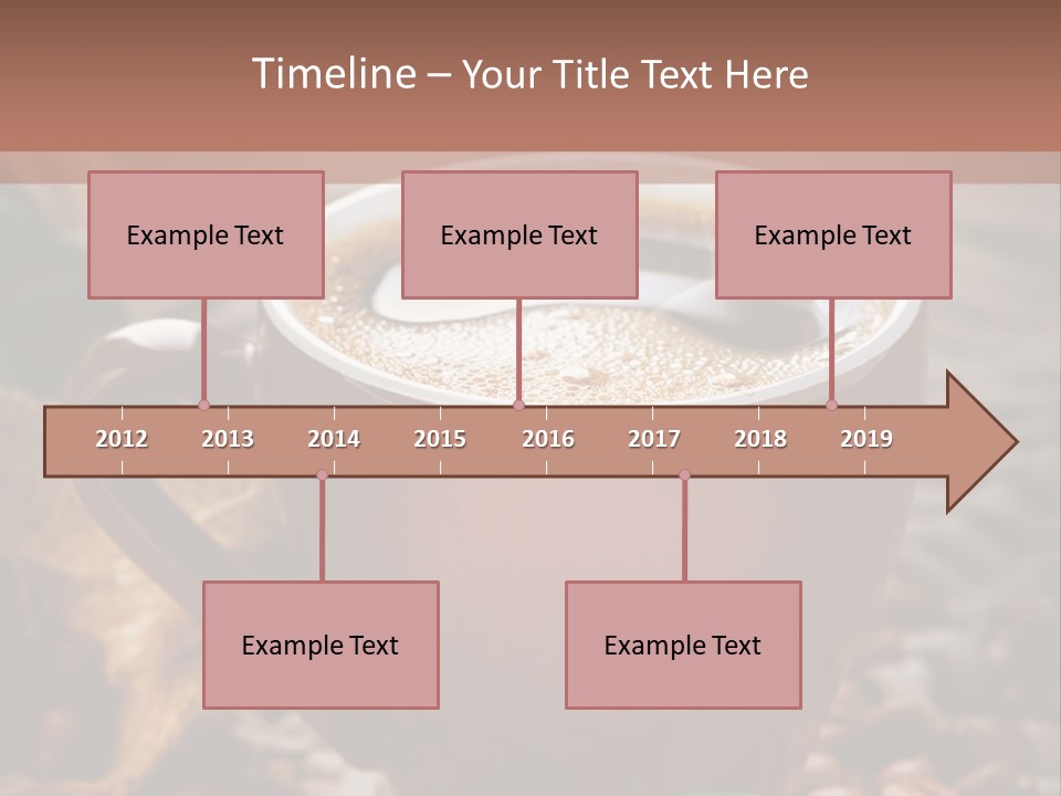 Retro Green Textile PowerPoint Template
