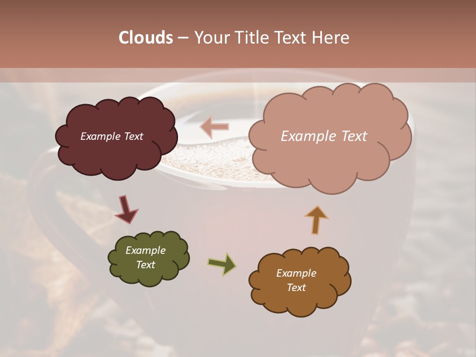 Retro Green Textile PowerPoint Template