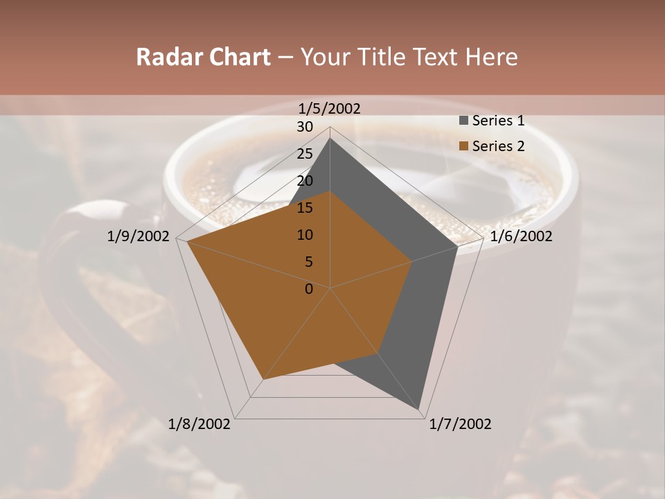 Retro Green Textile PowerPoint Template