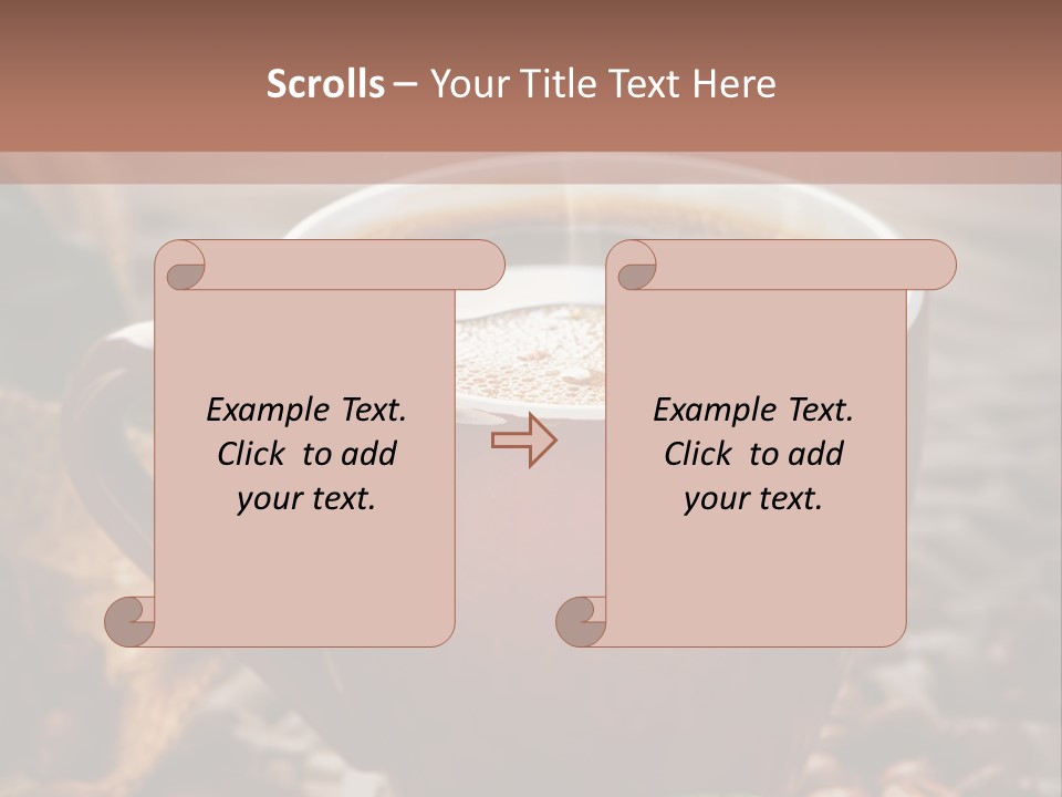 Retro Green Textile PowerPoint Template