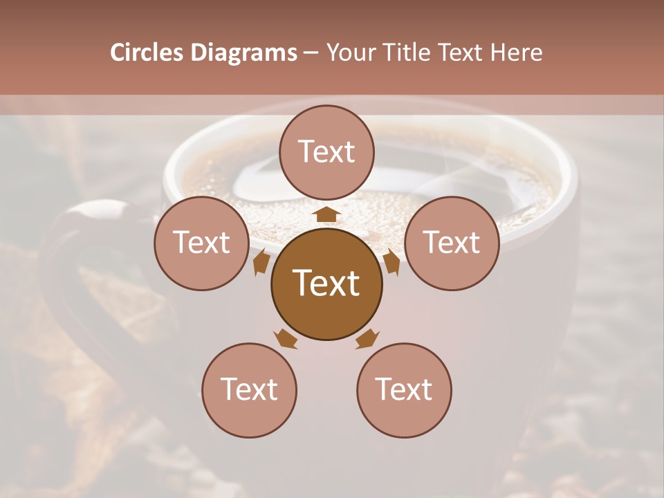 Retro Green Textile PowerPoint Template