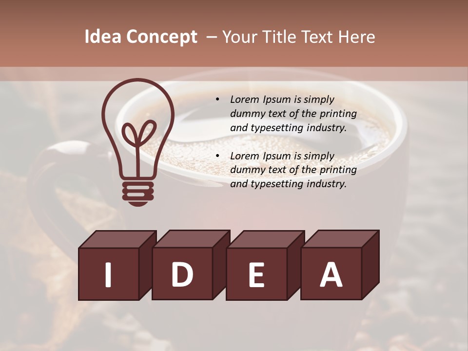 Retro Green Textile PowerPoint Template