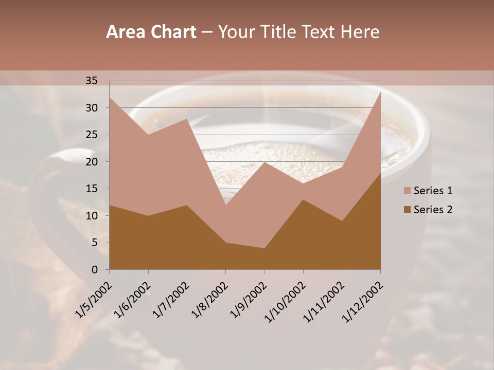 Retro Green Textile PowerPoint Template
