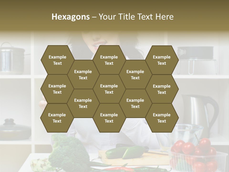 Caucasian Cook One PowerPoint Template