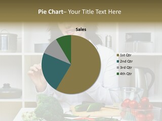 Caucasian Cook One PowerPoint Template