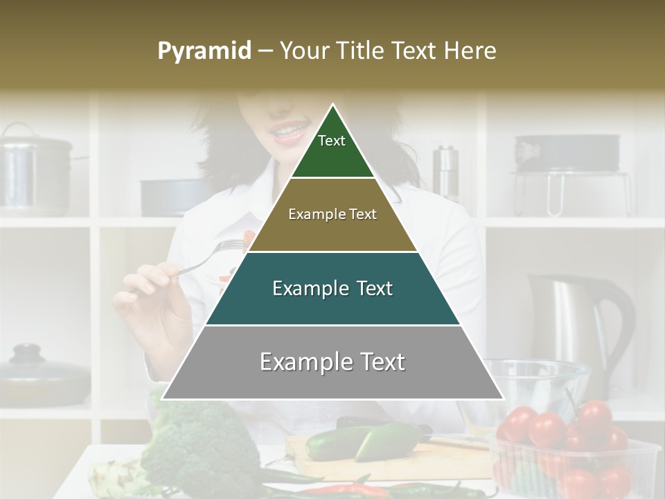 Caucasian Cook One PowerPoint Template