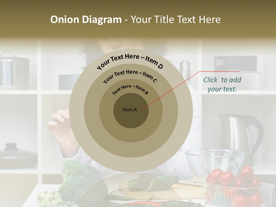 Caucasian Cook One PowerPoint Template