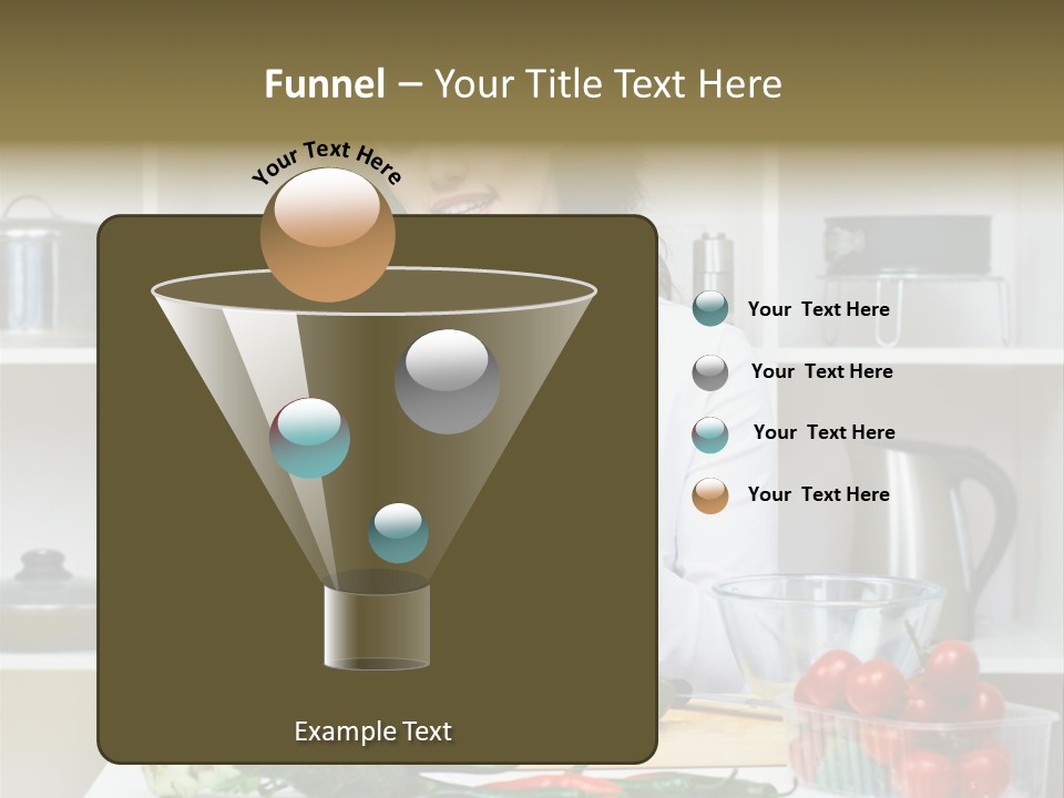 Caucasian Cook One PowerPoint Template