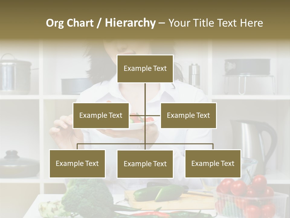 Caucasian Cook One PowerPoint Template