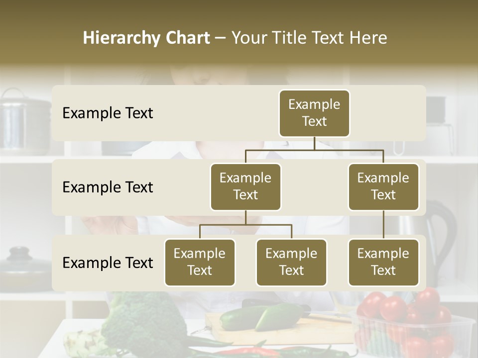 Caucasian Cook One PowerPoint Template