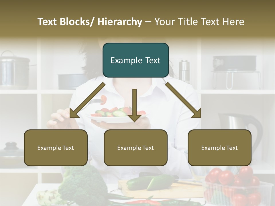 Caucasian Cook One PowerPoint Template