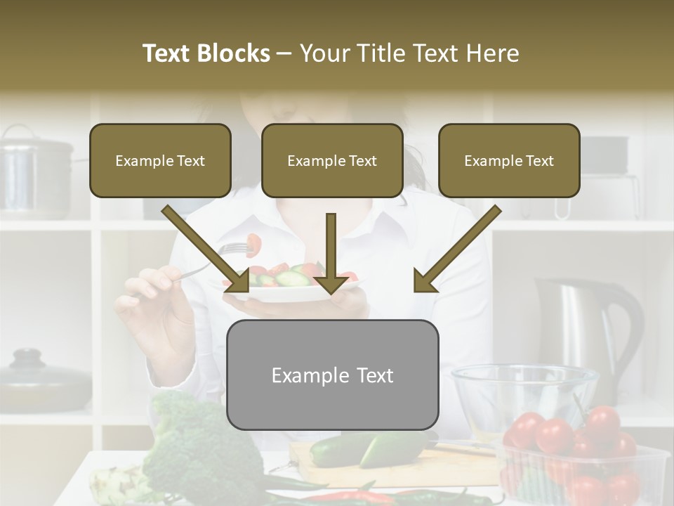 Caucasian Cook One PowerPoint Template
