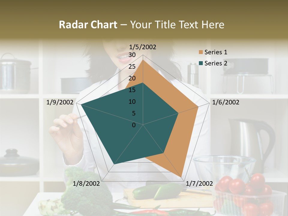 Caucasian Cook One PowerPoint Template