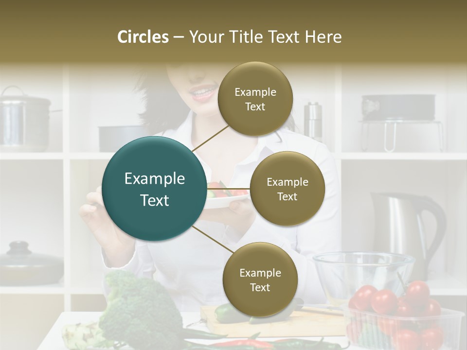 Caucasian Cook One PowerPoint Template