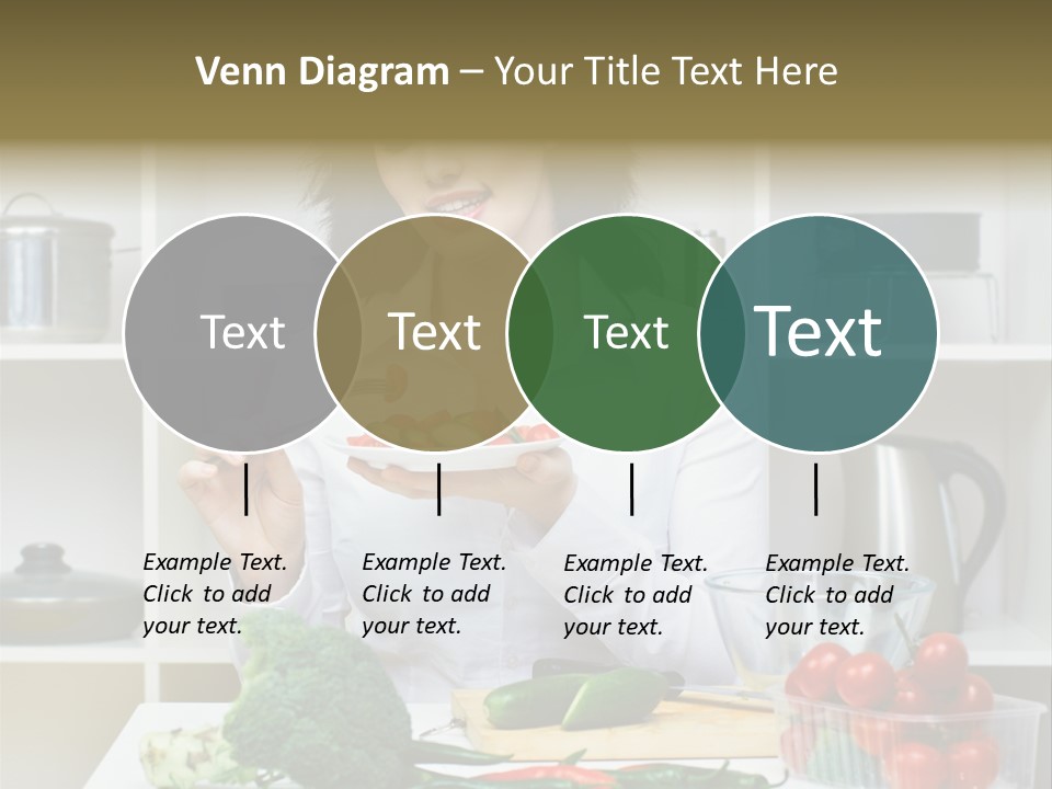 Caucasian Cook One PowerPoint Template