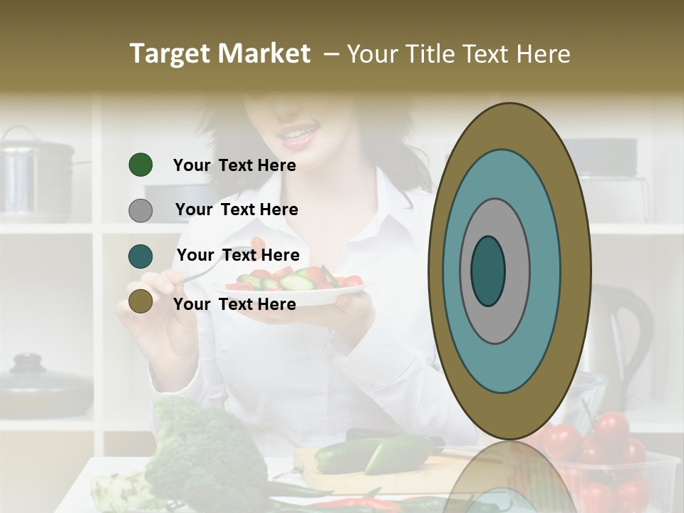 Caucasian Cook One PowerPoint Template