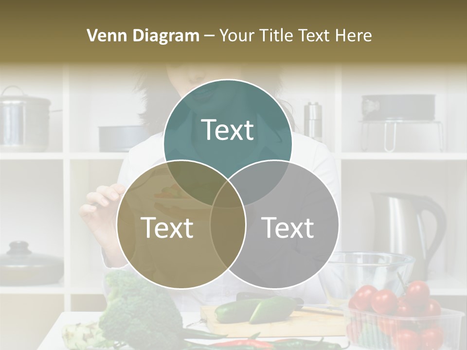 Caucasian Cook One PowerPoint Template