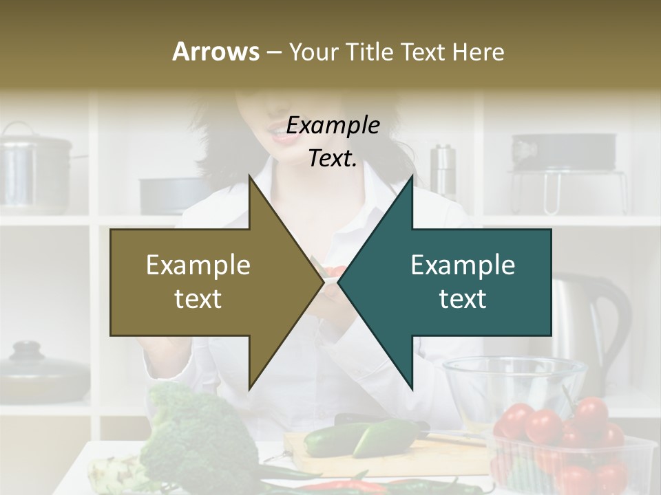 Caucasian Cook One PowerPoint Template