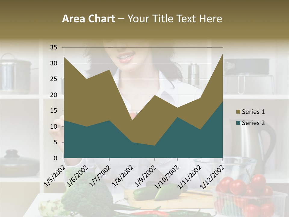 Caucasian Cook One PowerPoint Template