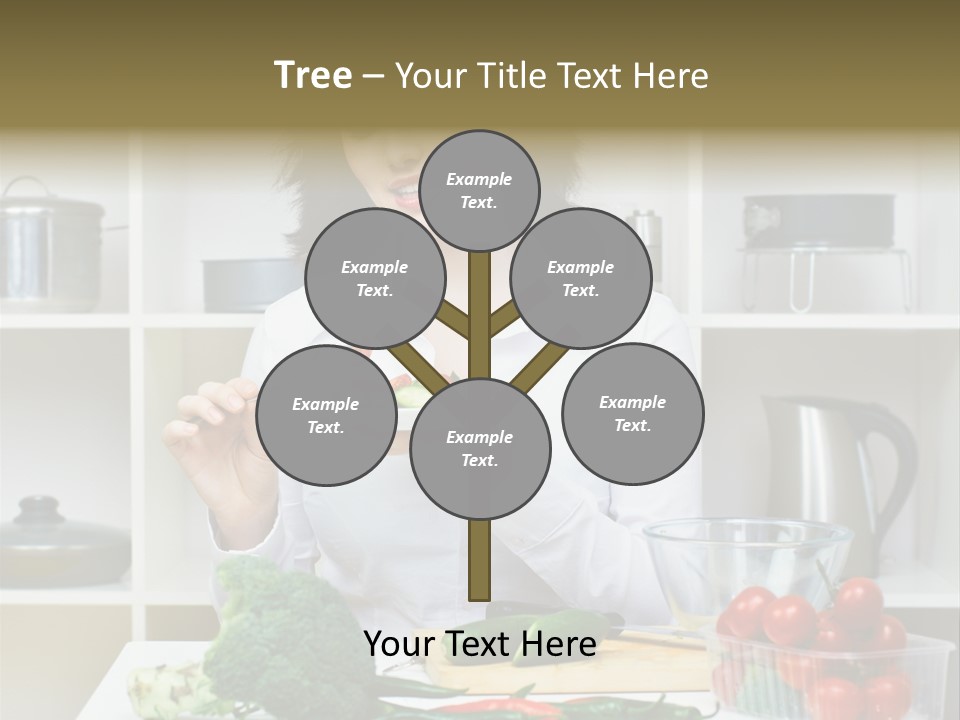 Caucasian Cook One PowerPoint Template