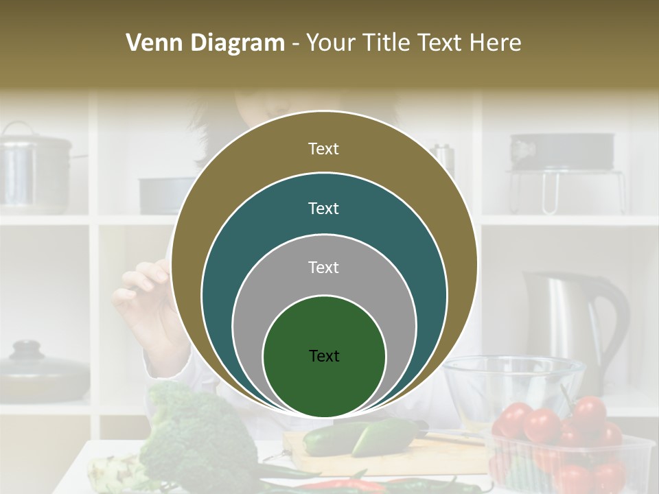Caucasian Cook One PowerPoint Template