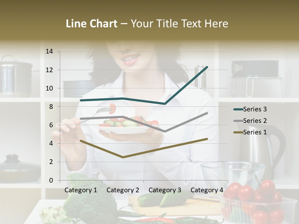 Caucasian Cook One PowerPoint Template