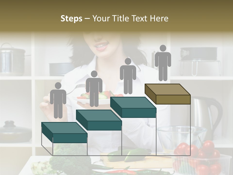 Caucasian Cook One PowerPoint Template