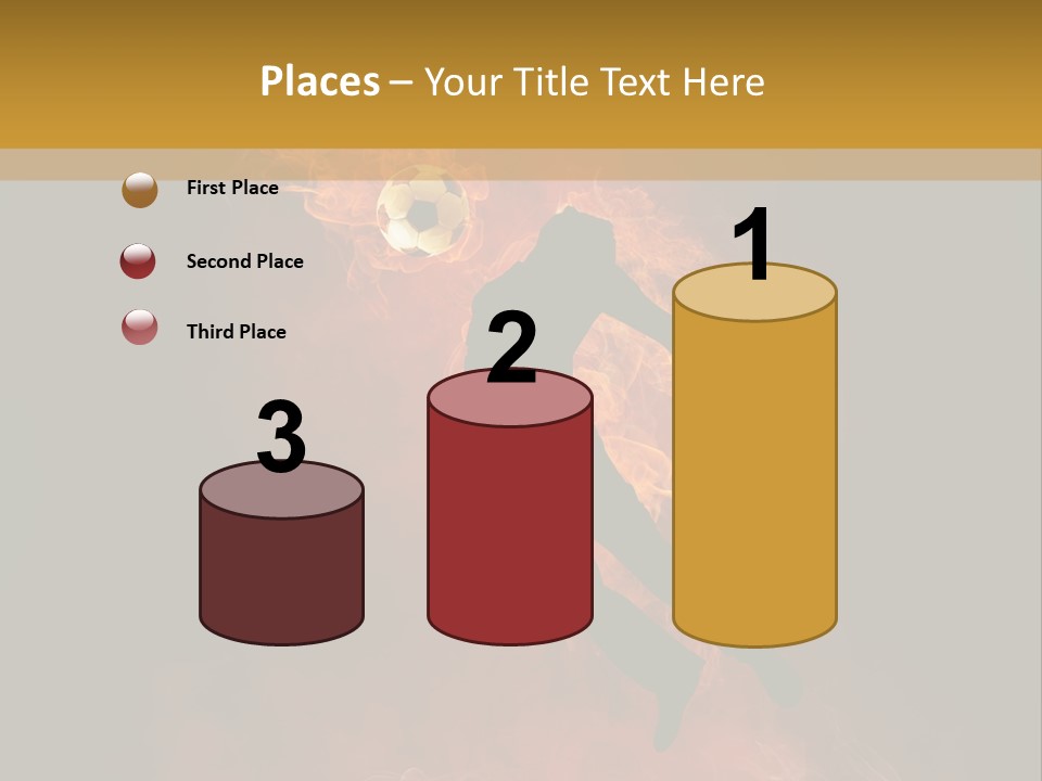 Beach Glowing Grass PowerPoint Template