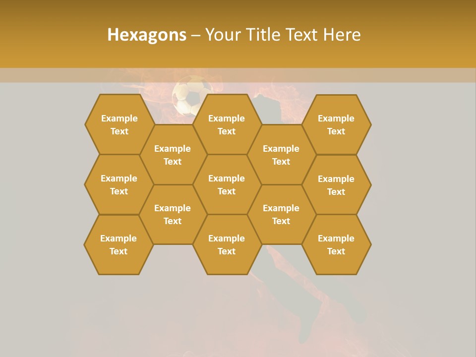 Beach Glowing Grass PowerPoint Template