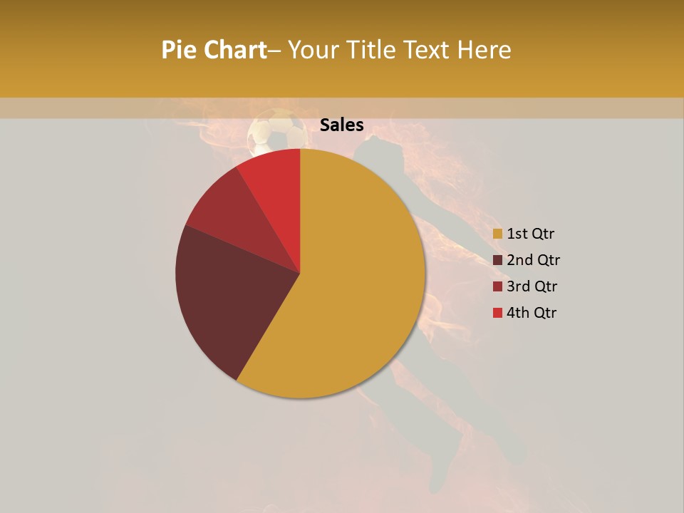 Beach Glowing Grass PowerPoint Template