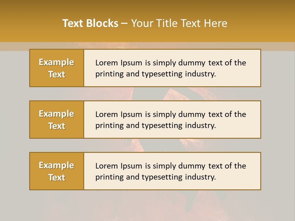 Beach Glowing Grass PowerPoint Template