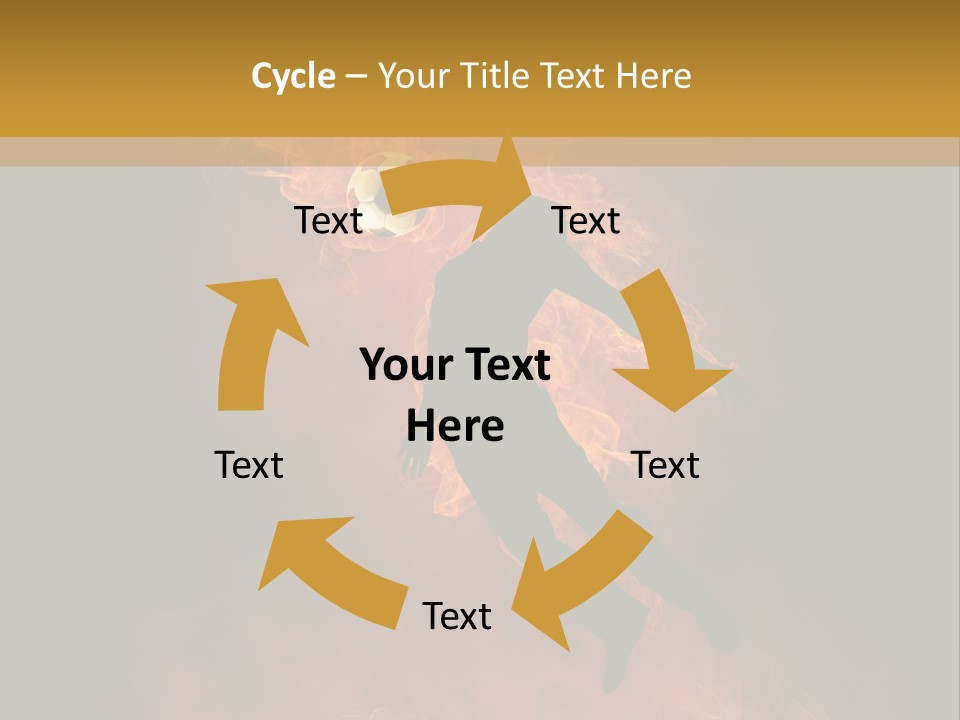 Beach Glowing Grass PowerPoint Template