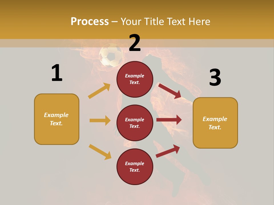 Beach Glowing Grass PowerPoint Template