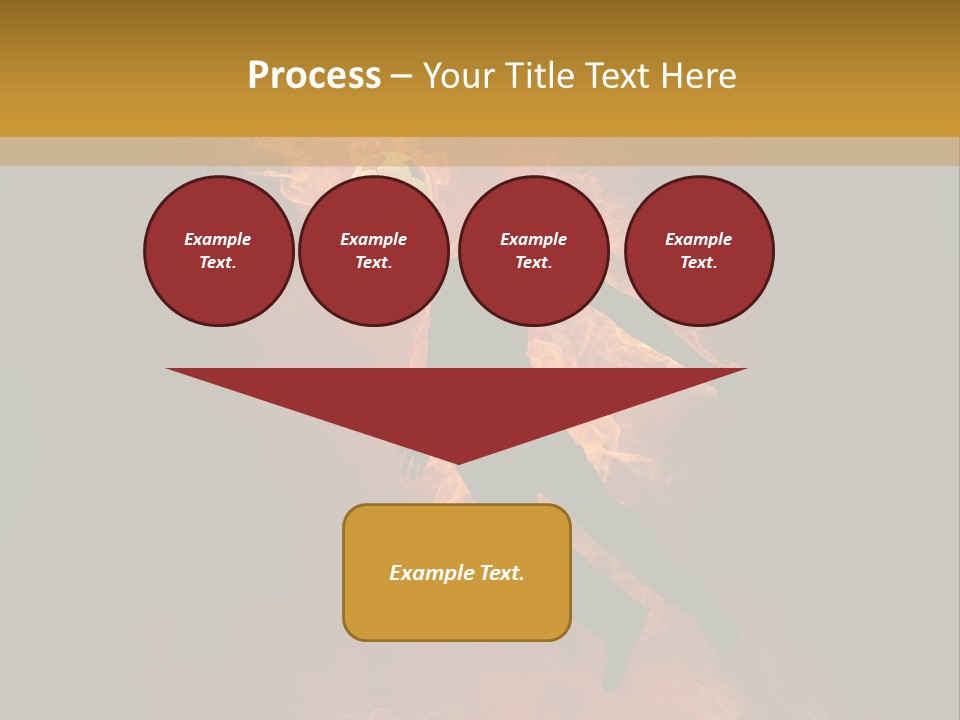 Beach Glowing Grass PowerPoint Template