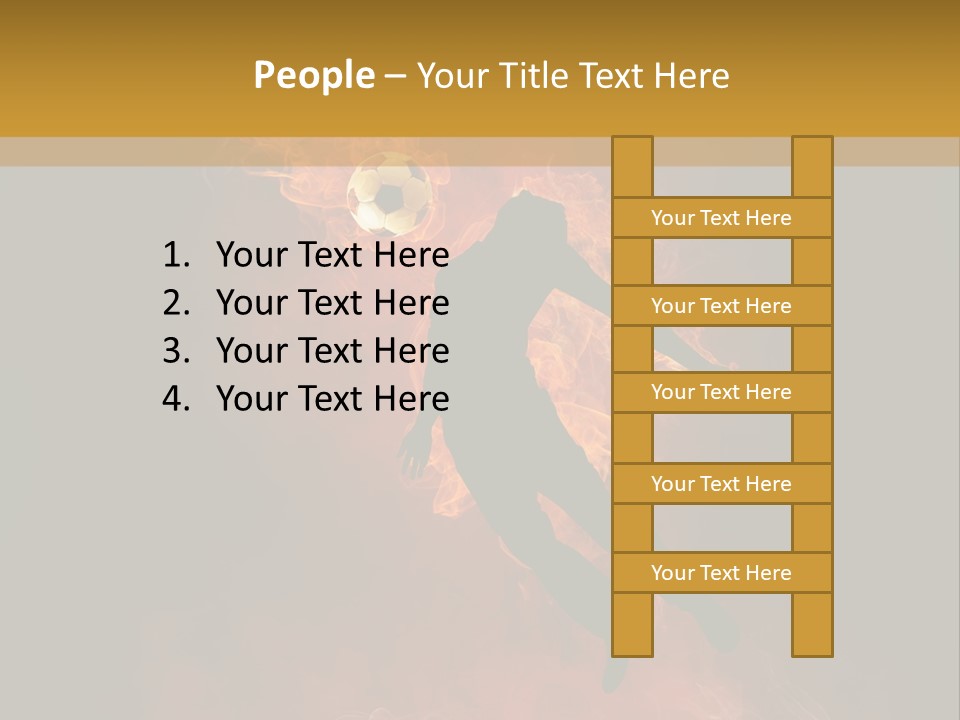 Beach Glowing Grass PowerPoint Template