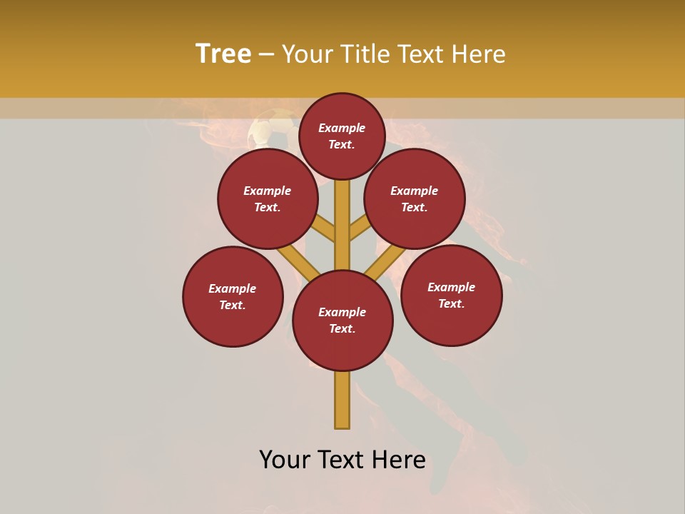 Beach Glowing Grass PowerPoint Template