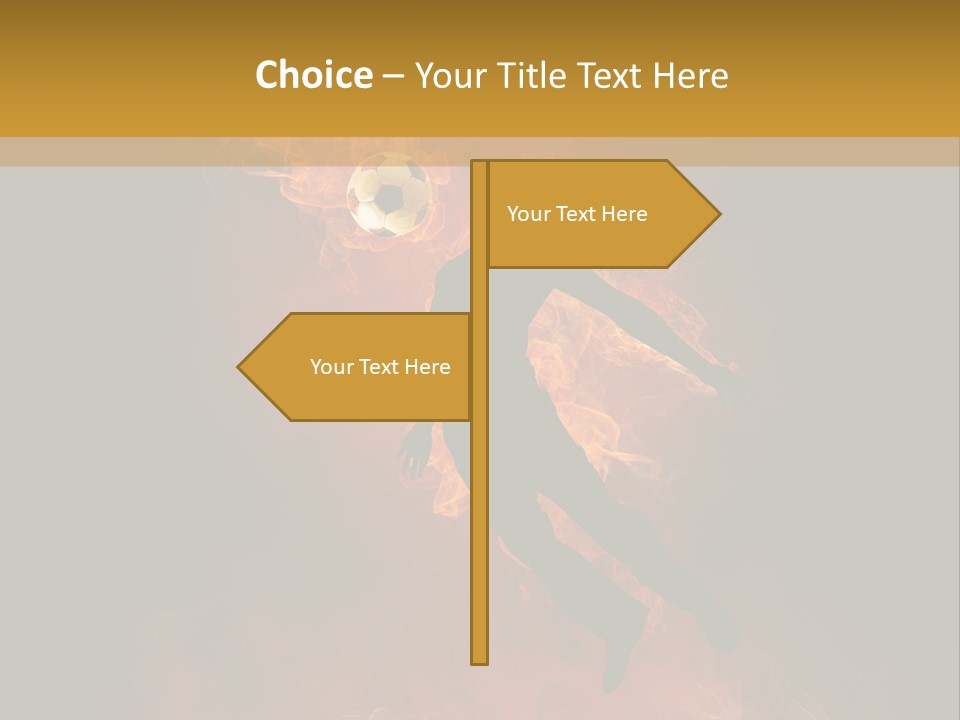 Beach Glowing Grass PowerPoint Template