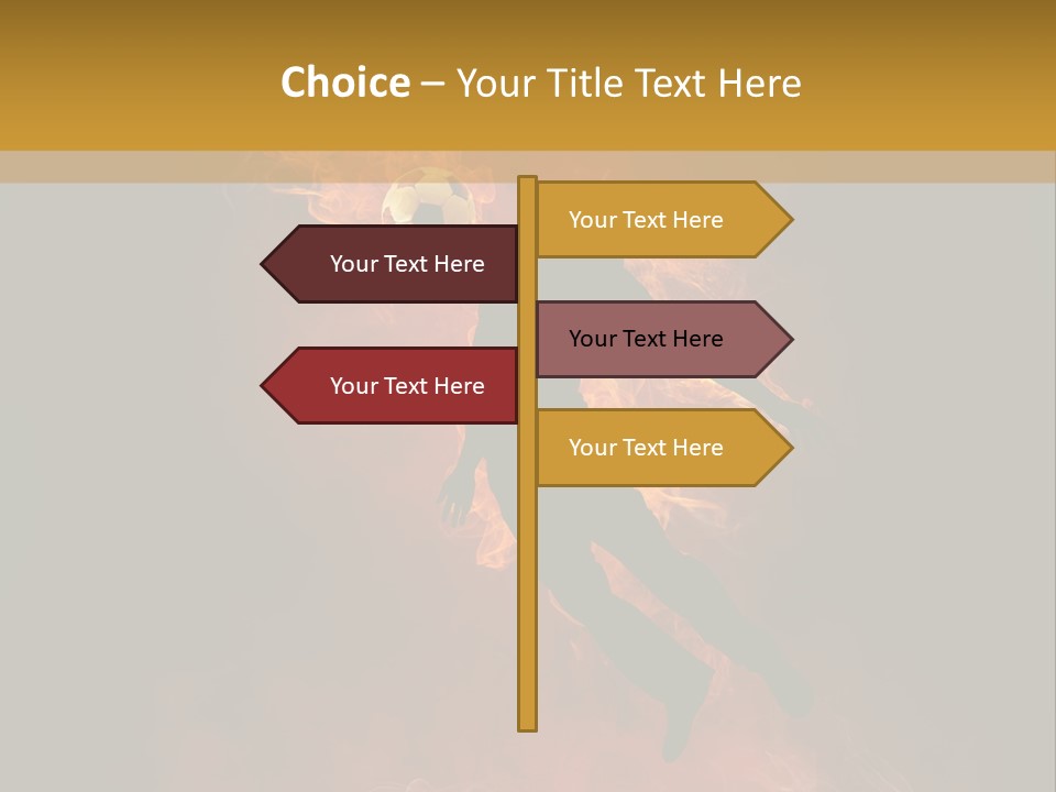 Beach Glowing Grass PowerPoint Template