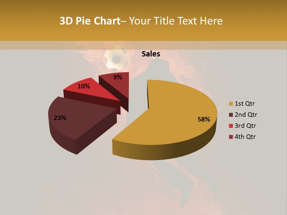 Beach Glowing Grass PowerPoint Template