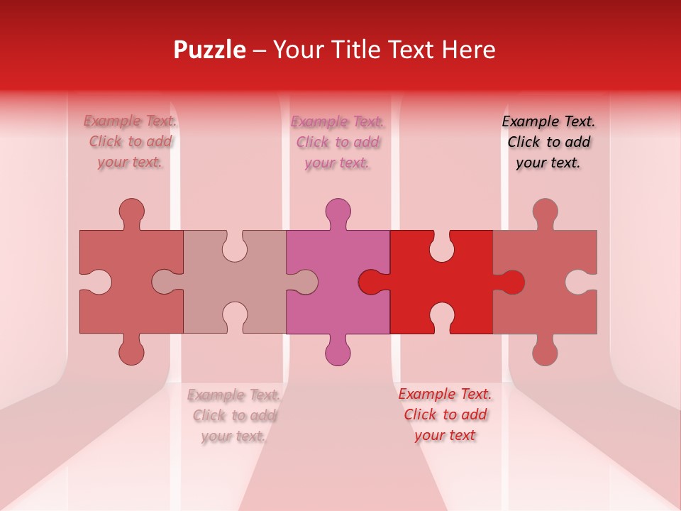 New Decoration Illustration PowerPoint Template